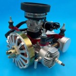 DLE70HD Drone Engine4.2kw Water-Cooled Hybrid Electricity Generator Gasoline Engine Electric Kit Airplane Engine Fixed Wing DIY